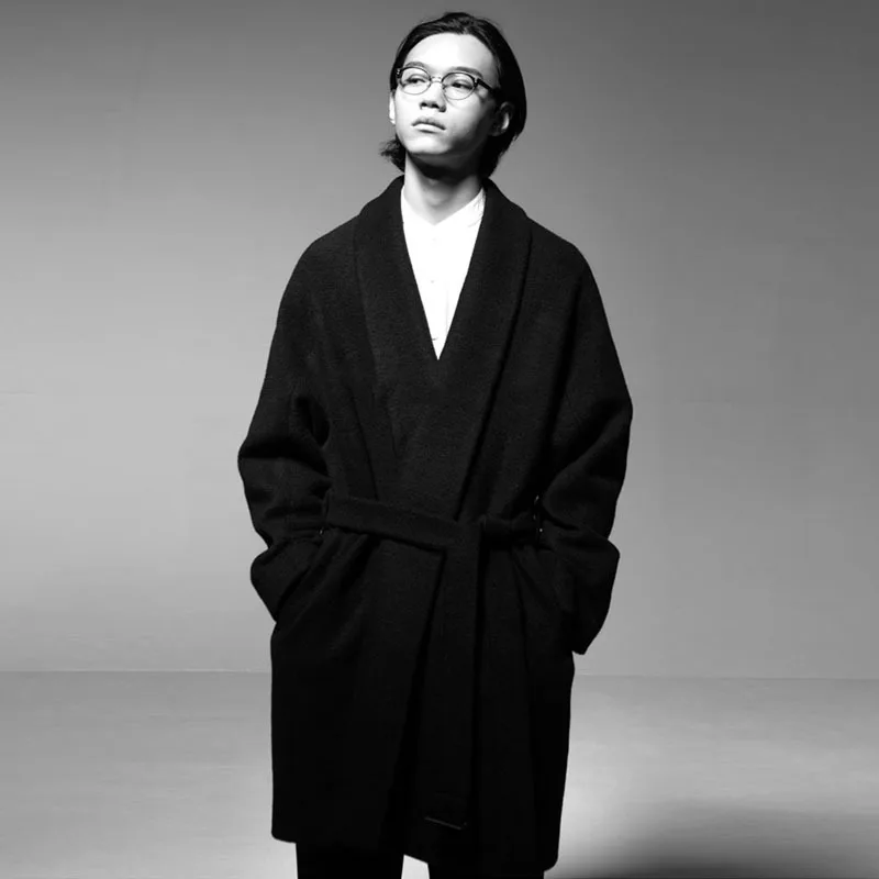

Men's Woolen Coat Autumn And Winter New Casual Classic Everything With Fashion Simple Large Size Coat
