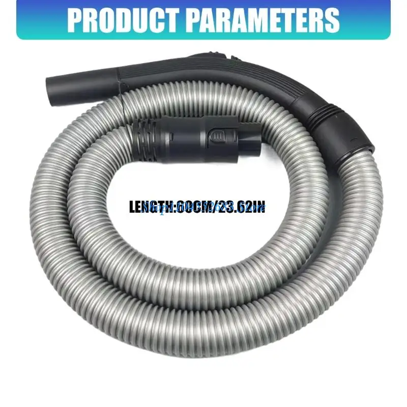 Y6GD TPE Reinforced Vacuum Cleaners Hose Dust Collection Hose 23inch For Dust Removal