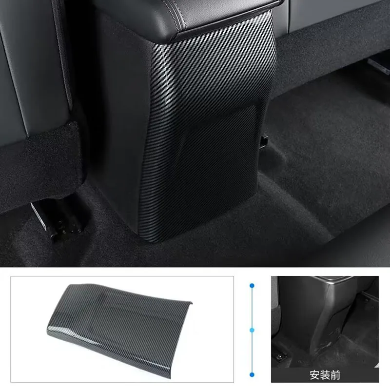 for Great Wall GWM Poer KingKong 2023 2024  Car interior decoration accessories ABS rear air outlet anti-kick patch 1pcs