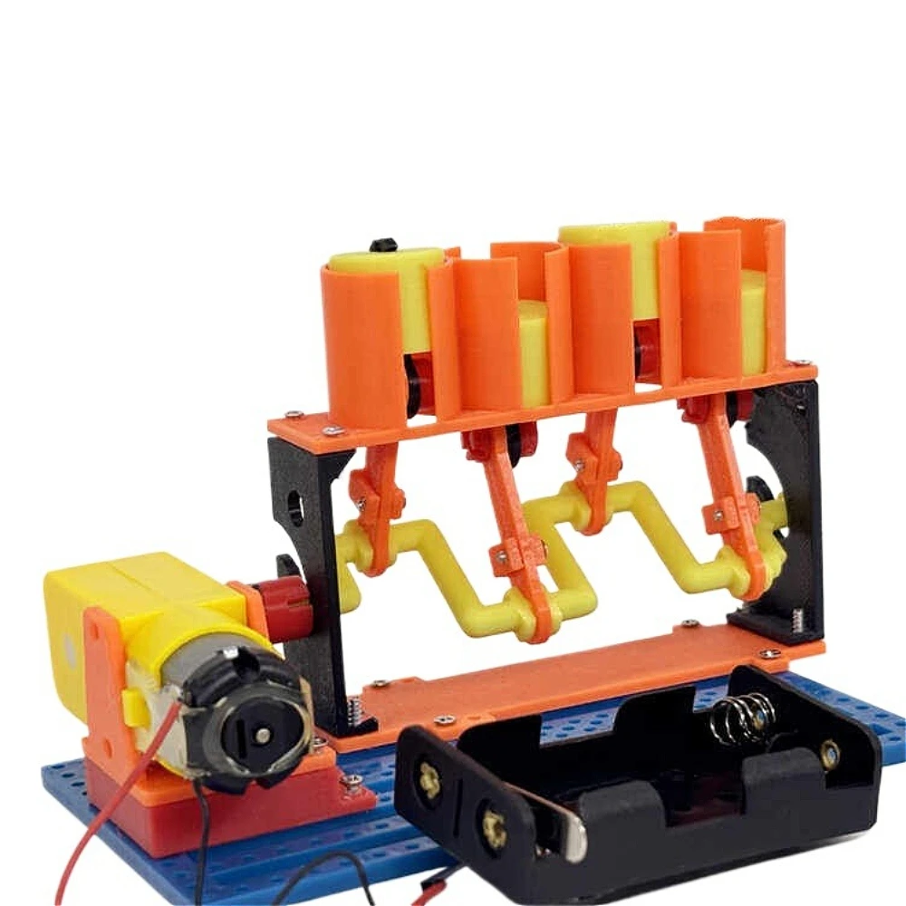Inline 4 Cylinder Engine Model Hydraulic Cylinder Structure Display Piece Science Education Electric Toy Assembly Engine Model