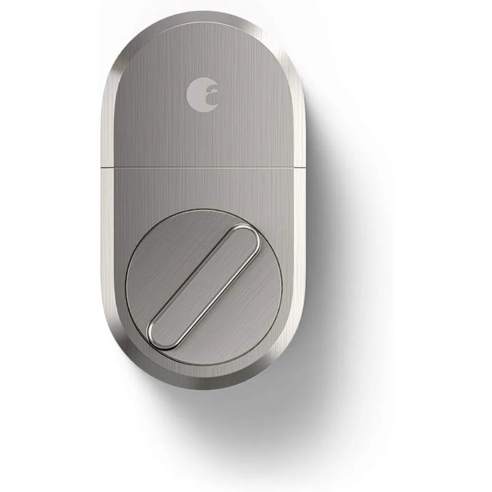 

Smart Lock + Connect Wi-Fi Bridge, Satin Nickel, Works with Alexa, Keyless Home Entry from AnywhereCerradura de puerta con vídeo