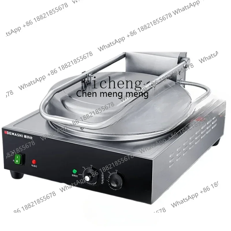 

Hot sales Commercial Electric Baking Pan Desktop Double Side Heating Pancake Pancake Baking Machine Electric Heating Pancake Mac