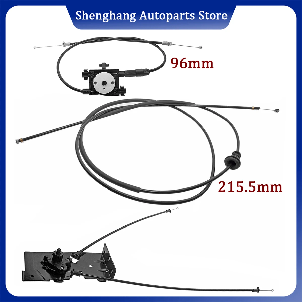 LHD 4M0823529E 4M0823529C 4M0823531B 4M1823535C Front Hood Latch Release Cable Fits for Audi Q7 4M 2016- VW Touareg CR 2018 -