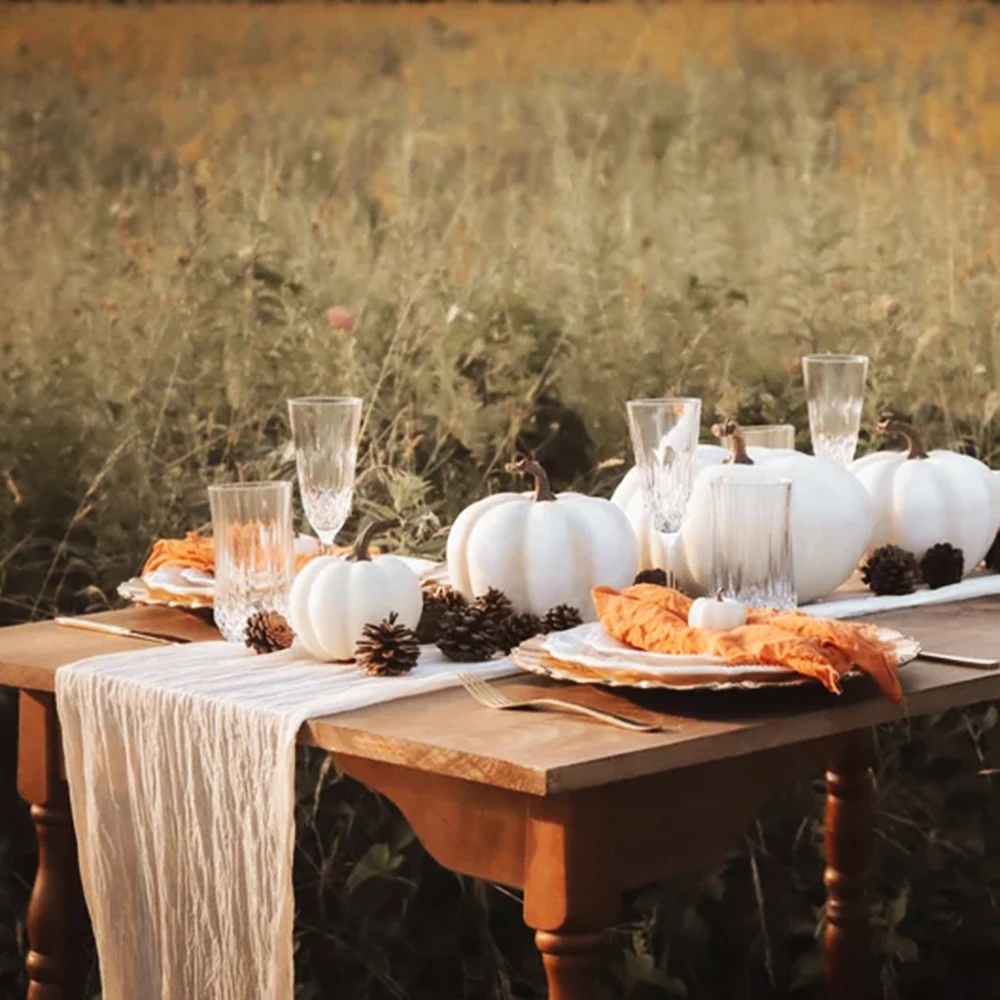 

Fall Wedding Decor Table Decor Fall Wedding Wedding Decor Fall Wedding Table Runner Burnt Orange Rustic Wedding Rustic Decor