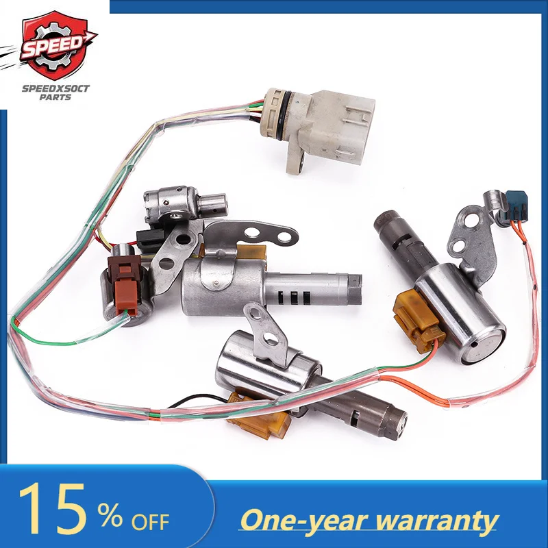 Kit de válvula solenoide de transmisión U140 U240 U241 para Lexus ES300 RX300 Fit Toyota RAV4 Celica Camry Solara Highlander, piezas de automóviles