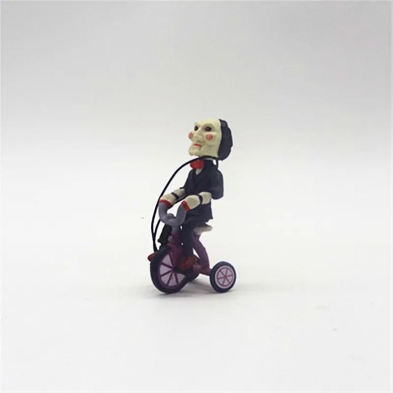 5 cm Horrorfilm Saw Billy Schlüsselanhänger Anhänger Mini Modell Figuren Brinquedos Figur in Einzelhandelsverpackung