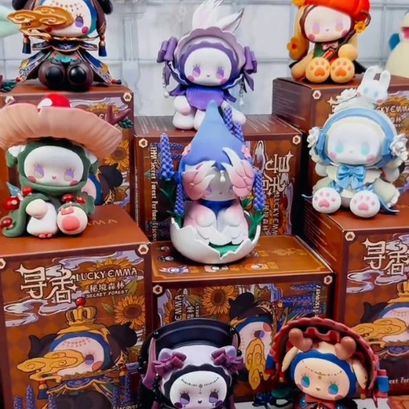 إيما سيكريت فورست بيرفيوم ديسكفري سيريز صندوق أعمى إيما صندوق غامض لطيف زخرفة لعبة عصرية الشكل هدية عيد ميلاد إبداعية