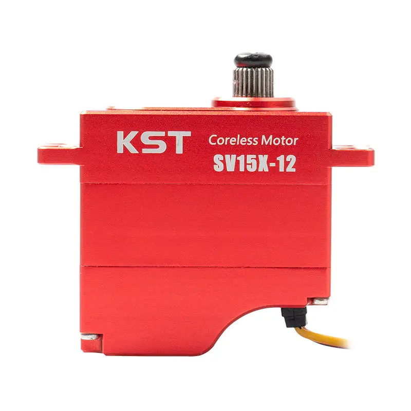 

KST SV15X-12 Coreless Mini Servo 13kgf.cm 0.06s Metal Gear Aluminum Alloy for Helicopter Remote Control Boat Industrial UAV Part