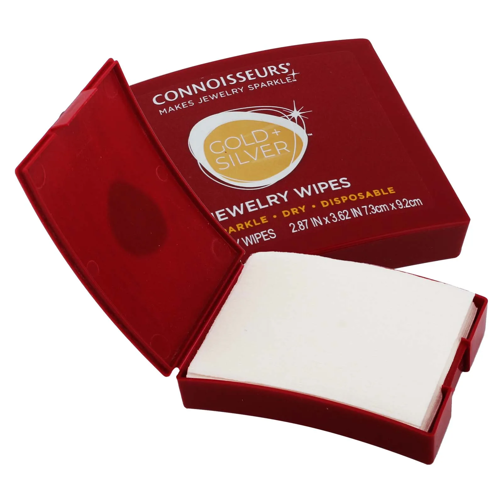 Jewelry Wipes - Compact Gold and Silver Jewelry Cleaner, Polish and Remove