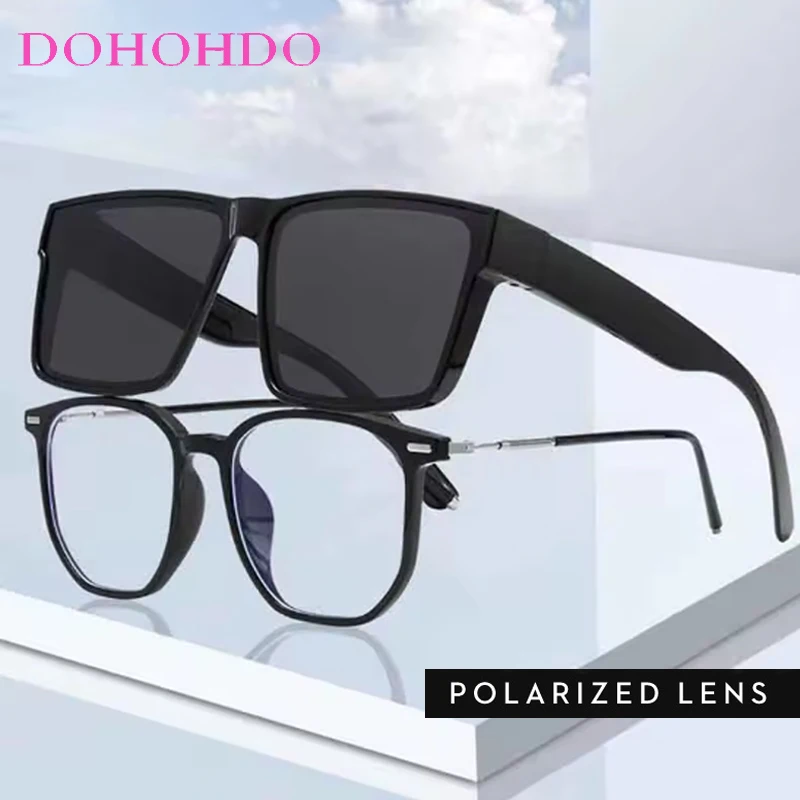 

Square Sports Driving Anti-Glare Cycling Goggles Men Women Polarized Night Vision Photochromic Lenses Sunglasses Set UV400 Очки