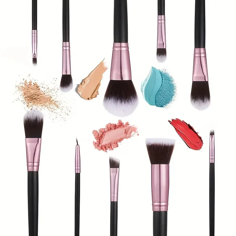 メイクブラシセットプロフェッショナルビューティーファンデーションコンシーラーパウダーアイシャドウブラッシュブラシ歌舞伎ブレンド化粧品美容ツール