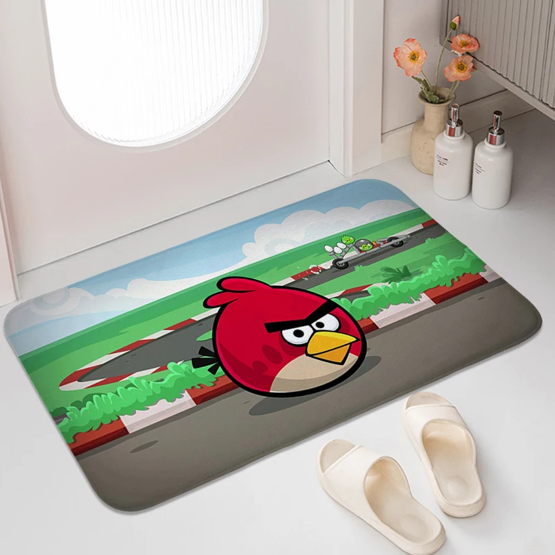 

Mat Hallway Z-Angry Birds Home Entrance Mats Carpet Living Room Rug Rugs Baths Bathmat Funny Doormat Veranda Floor Mat