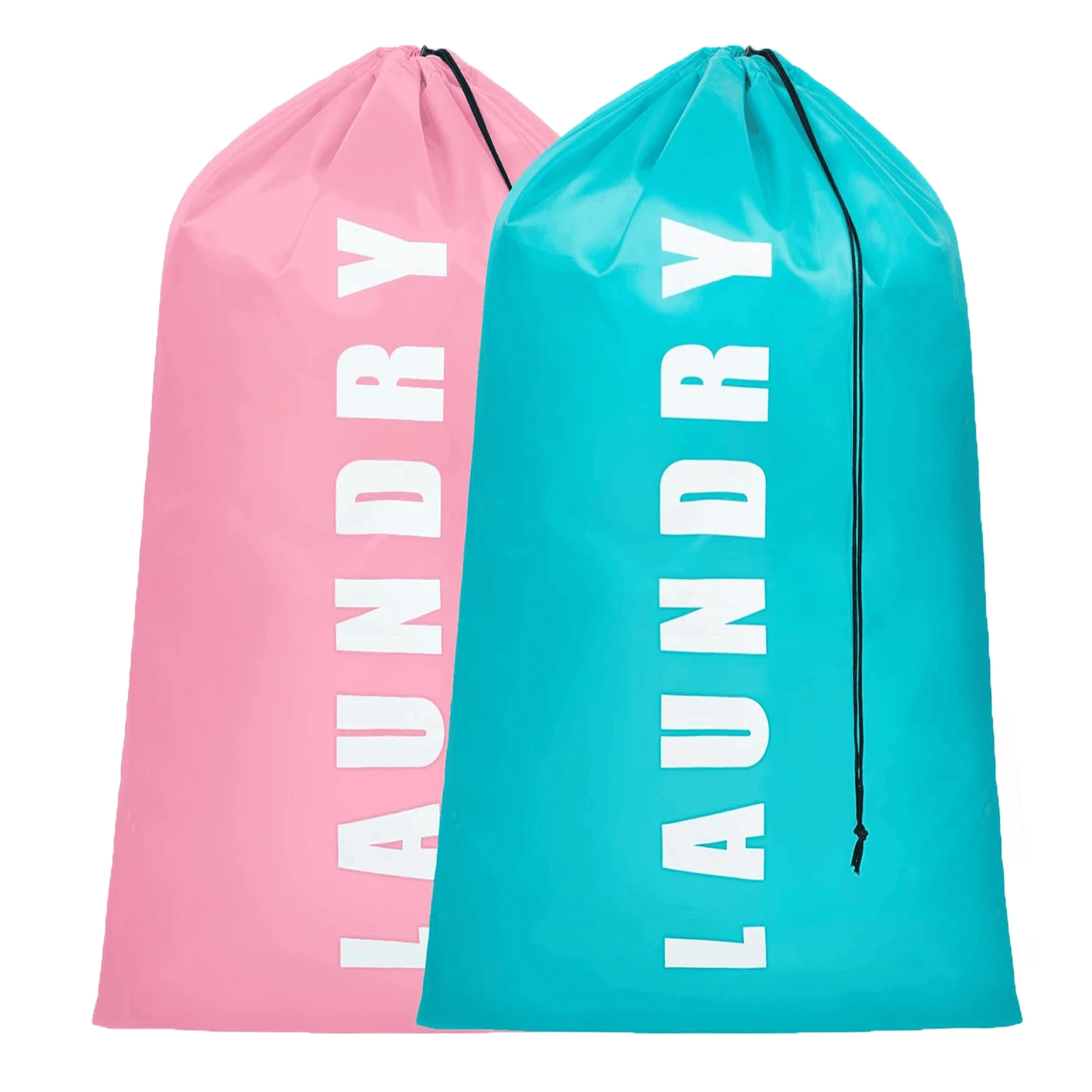 Laundry Bag,2 Pack Travel Laundry Bags for Dirty Clothes,Large Laundry Bags for Traveling,Dirty Clothes Travel Bag, 24\
