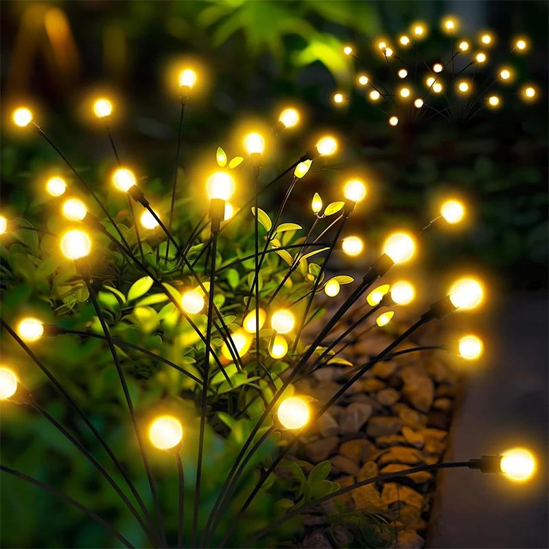 

Solar Garden Lights - Solar Swaying Light, Solar Outdoor Lights, Solar Garden Decorative Lights Yard Patio Pathway Decoration