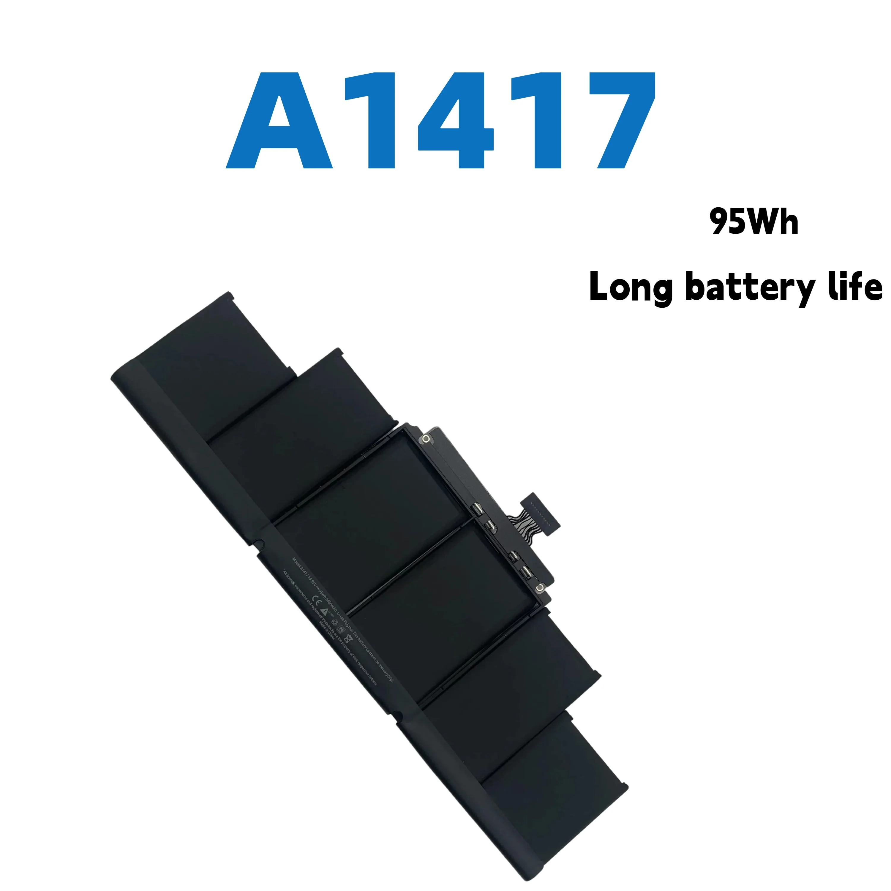 

AUSSY A1417 95WH Laptop Battery for Apple A1398 (2012 Early-2013 Version) for MacBook Retina Pro 15" fits ME665LL/A ME664LL/A