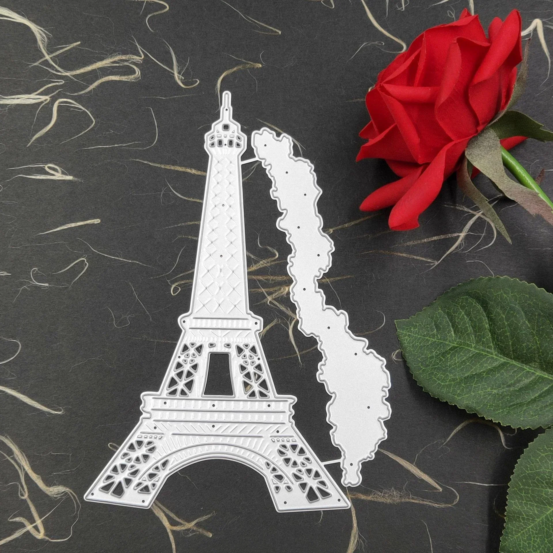 Eiffel Tower Metal Cutting Dies for DIY Scrapbooking Album Paper Cards Decorative Crafts Embossing