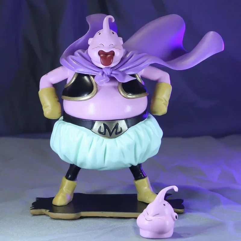 

Dragon Ball Z Fat Buu Figure 14cm Majin Buu with 2 Heads Boo Pvc Gk Figurine Dbz Anime Figures Statue Model Collectible Toy Gift