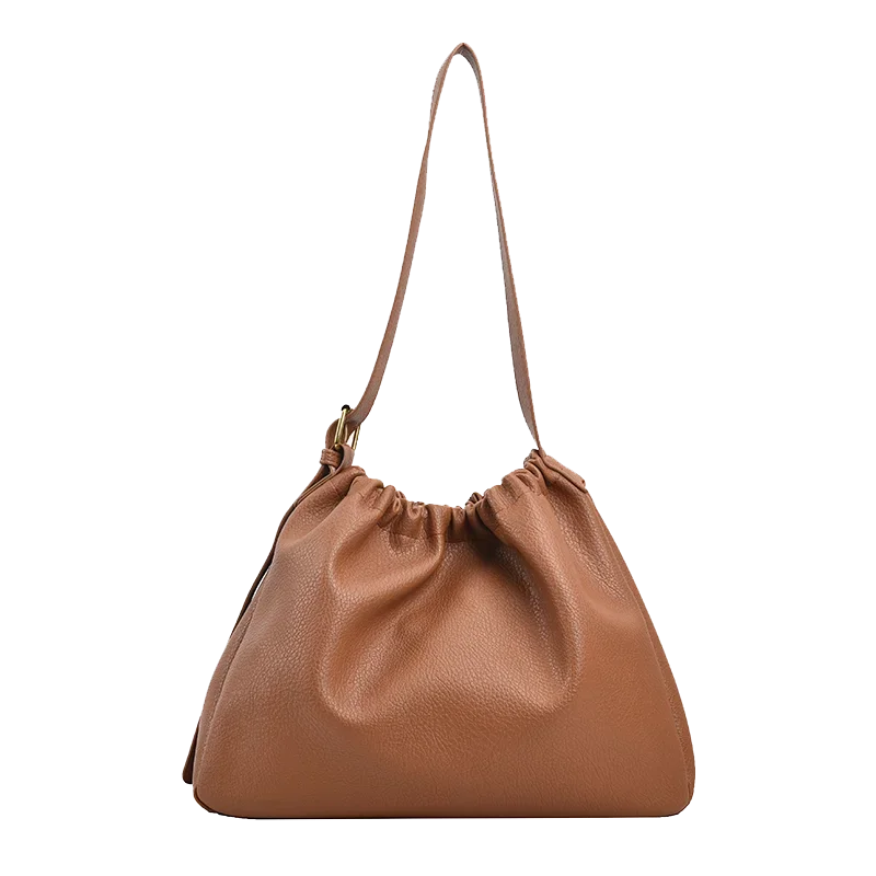 Borse da donna Casual in Pu solido borse da donna in vendita 2024 borsa a mano con filo per cucire di alta qualità Bolsas Femininas