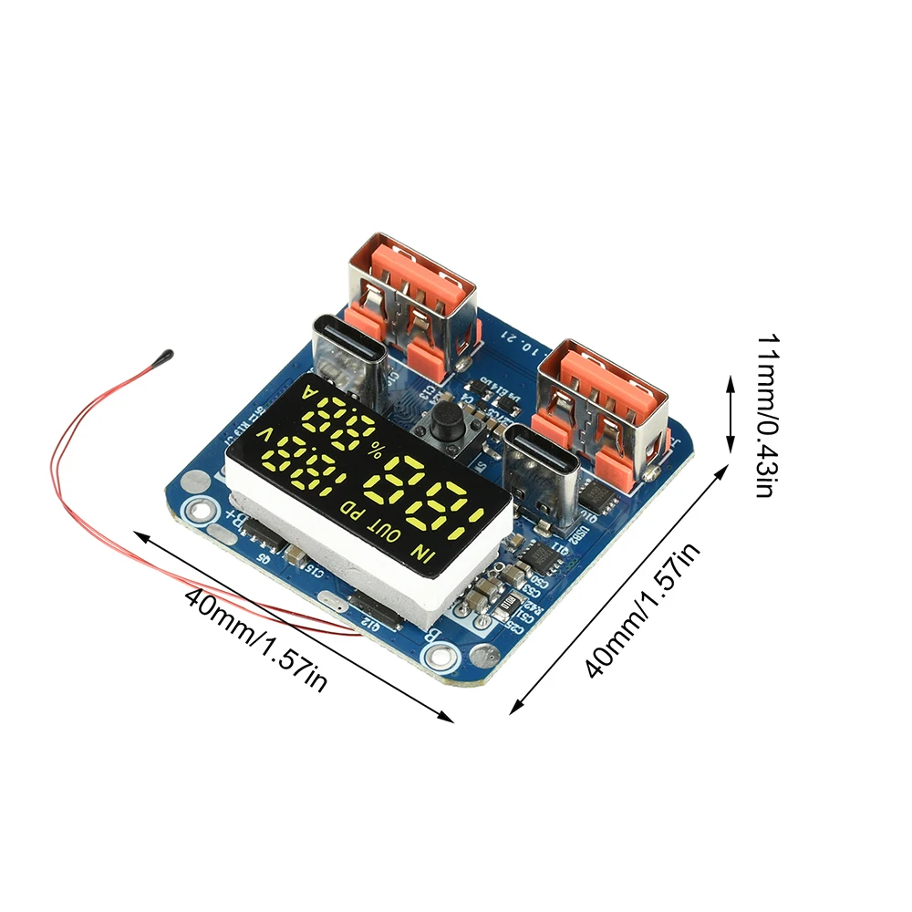 4S 20V 5A Buck-Boost Module Charge/Discharge Integrated Bidirectional Fast Charging High Power Output Lithium Battery Module image 6