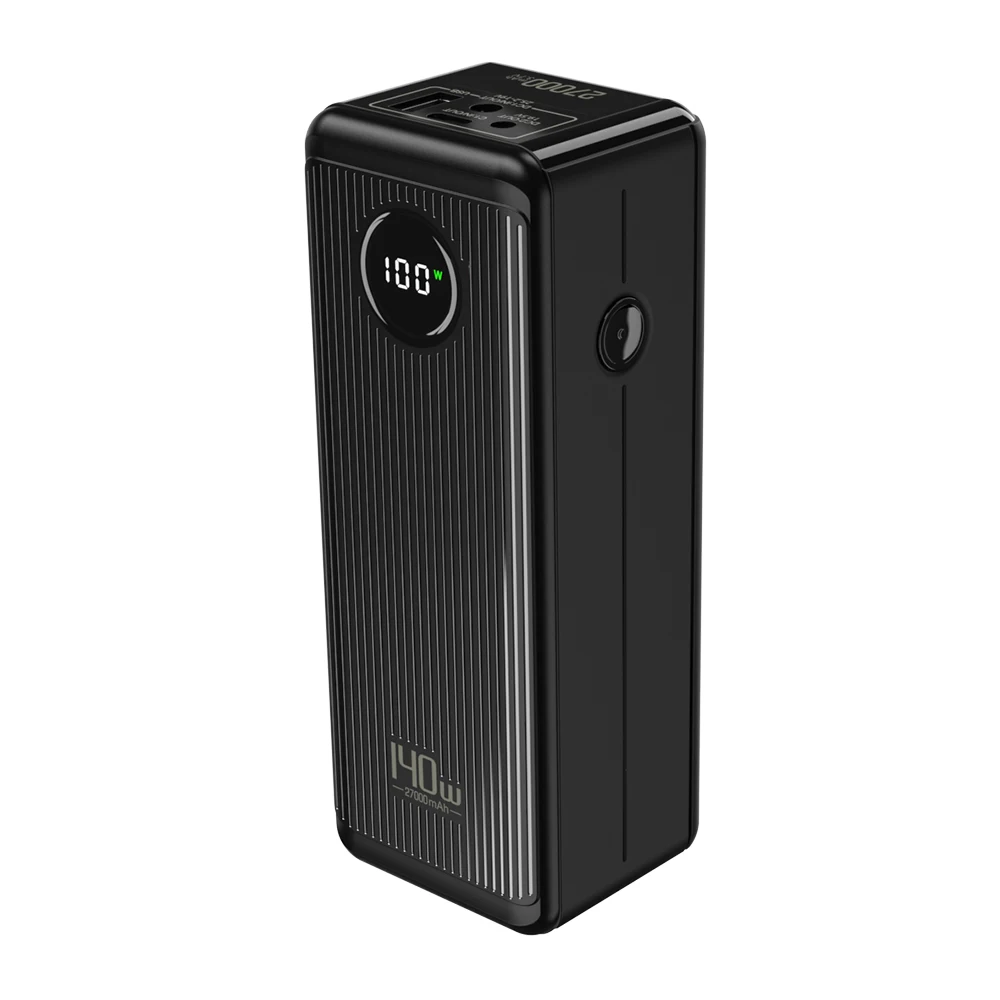 

New Arrival Hot Sale Powerbank Charger 3 Output 2 Input PD 100W Super Fast Charging 27000mAh Power Bank