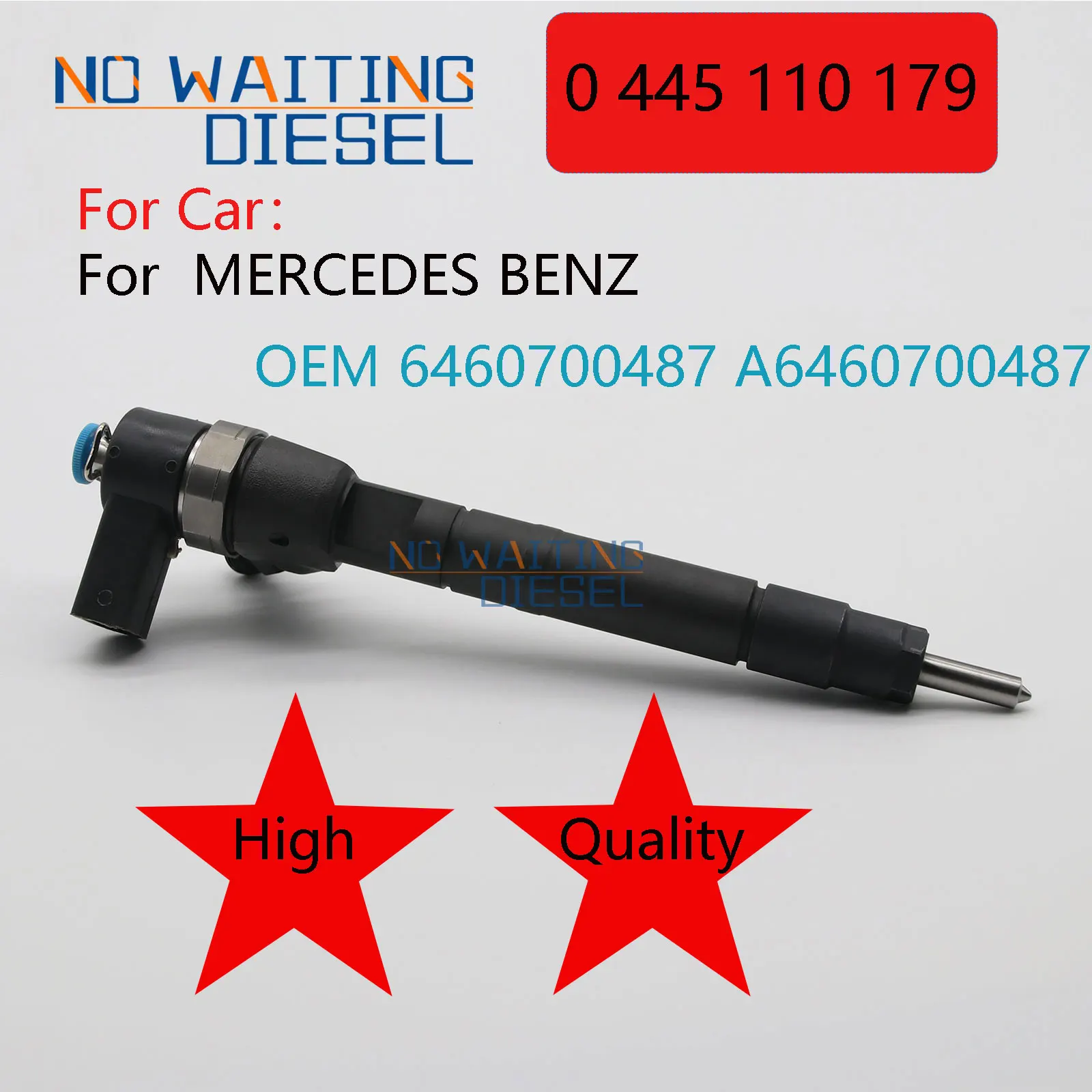 

0445110179 0 445 110 179 Common Rail Injector 6460700487 A6460700487 For MERCEDES BENZ