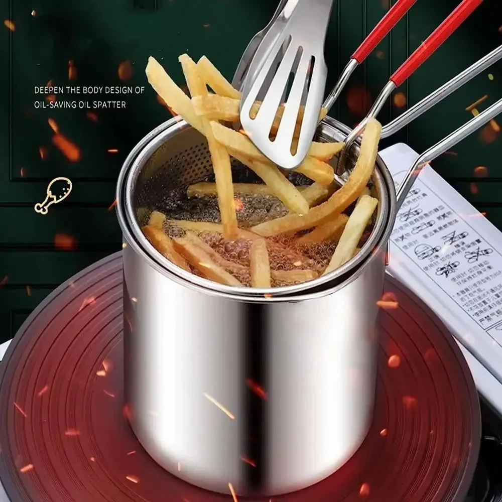 Stainless Steel Kitchen Frying Basket