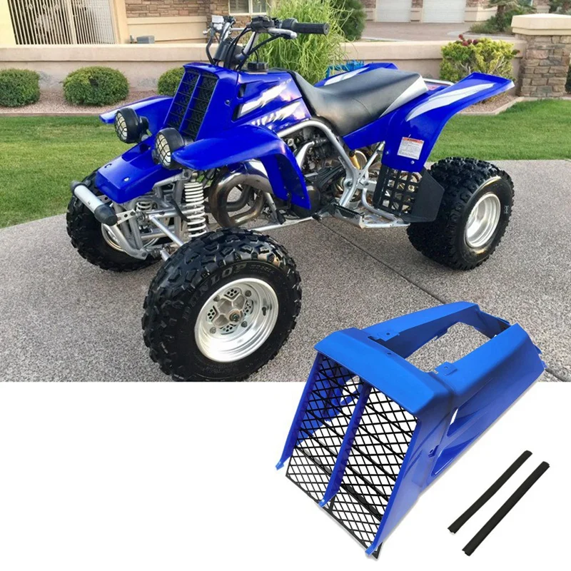 Radiator Cover Grille And Tank Side Cover For 1987-2006 Yamaha Banshee 350 YFZ350 Blue