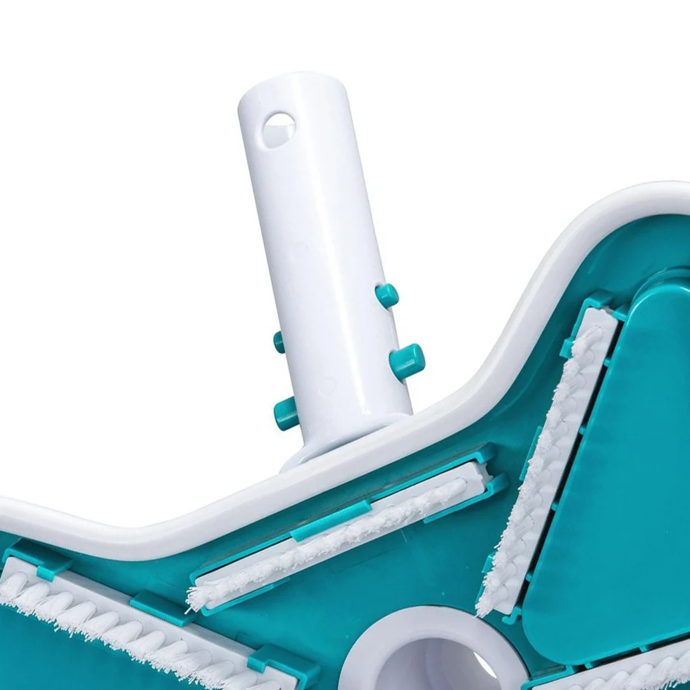 /Pool /Vacuum /Head For Above Ground Pools Blue White Nylon Floor Brush Efficient Cleaning Tool With Standard Hose Compatibility