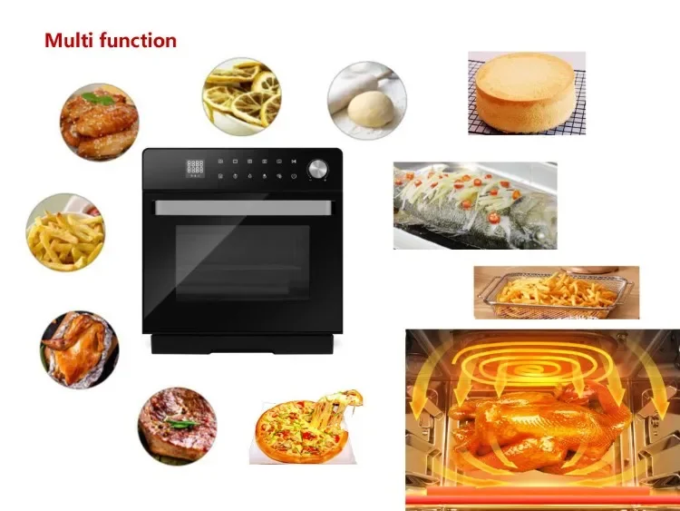 New Design 20L Digital Air fryer Steam Oven  304 Stainless Steel