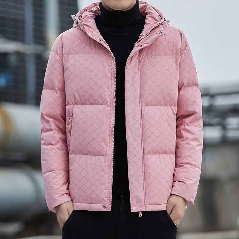 بدلات الصيد في الهواء الطلق سترة مبطنة بالقطن تسلق الجبال أسفل سترة الرجال الأزواج الباردة واقية المألوف بلون أسفل سترة #5