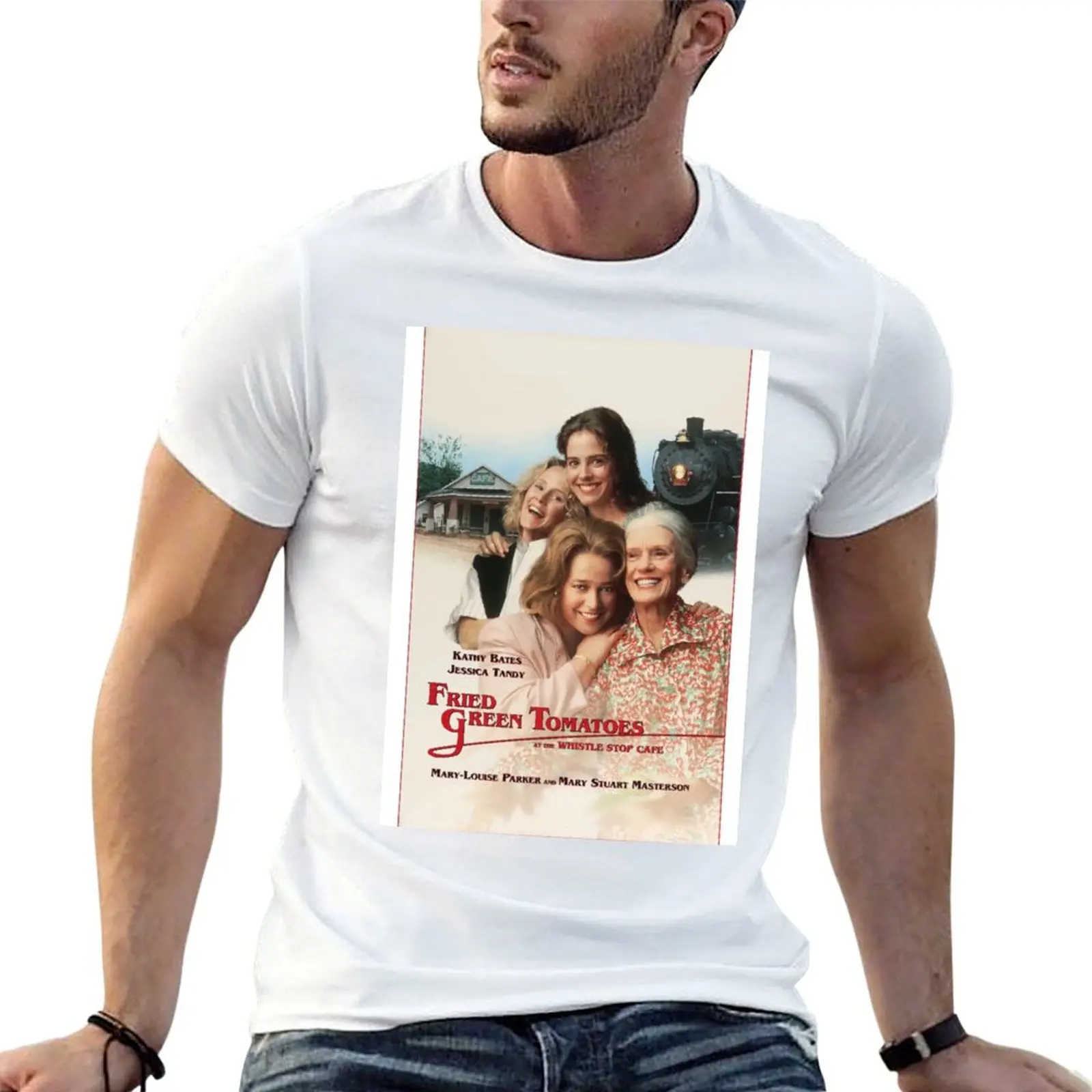 

Fried Green Tomatoes at the Whistle Stop Café (1991) T-Shirt men t shirt cotton 100% man t shirt graphic T-Shirt