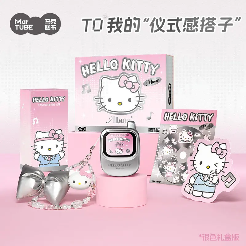 

Новые милые наушники Hello Kitty с Bluetooth, внутриканальные, высококачественные, с шумоподавлением, модный подарок для девочки на день рождения