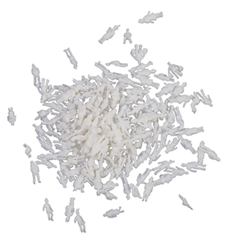 

DELAM-модель фигурки людей, масштаб 1:200, около 200 шт., белый, разные стили