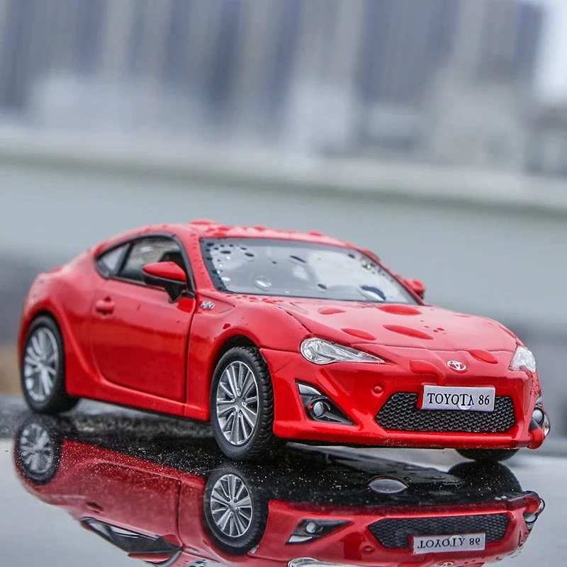 1:36 トヨタ GT86 合金スポーツカーモデル ダイキャストメタル トラック レーシングカー 車両モデル シミュレーション ミニチュアスケール キッズ おもちゃ ギフト