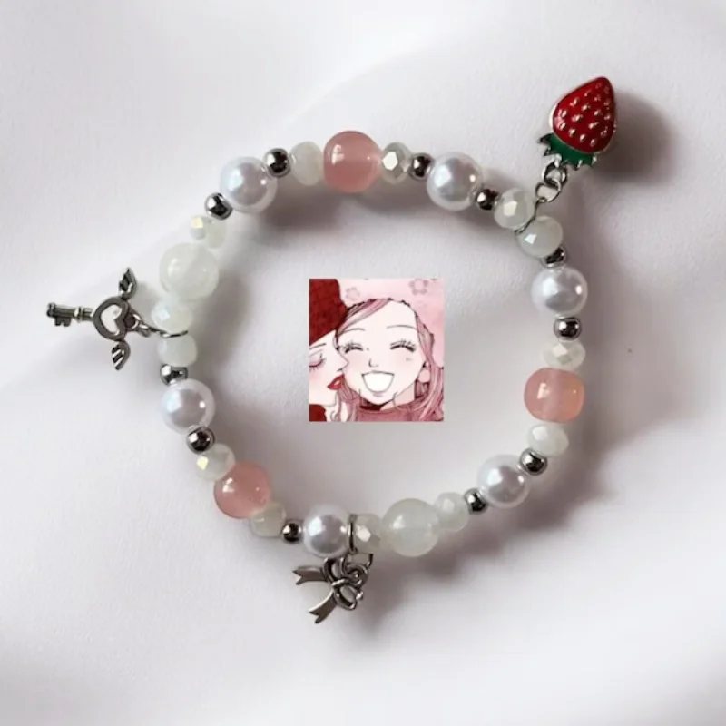 Handmade Nana and Hachiko Inspiration Paired Beaded Bracelet | y2k Friendship and Couple Bracelet | Gift for Her