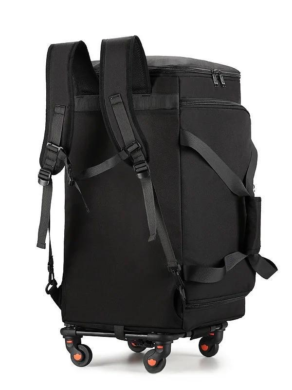 Detachable Universal Wheel Luggage Bag Double Shoulder Travel Bag Large Capacity Trip Bag Wheel Stacking Bag for Business Trips