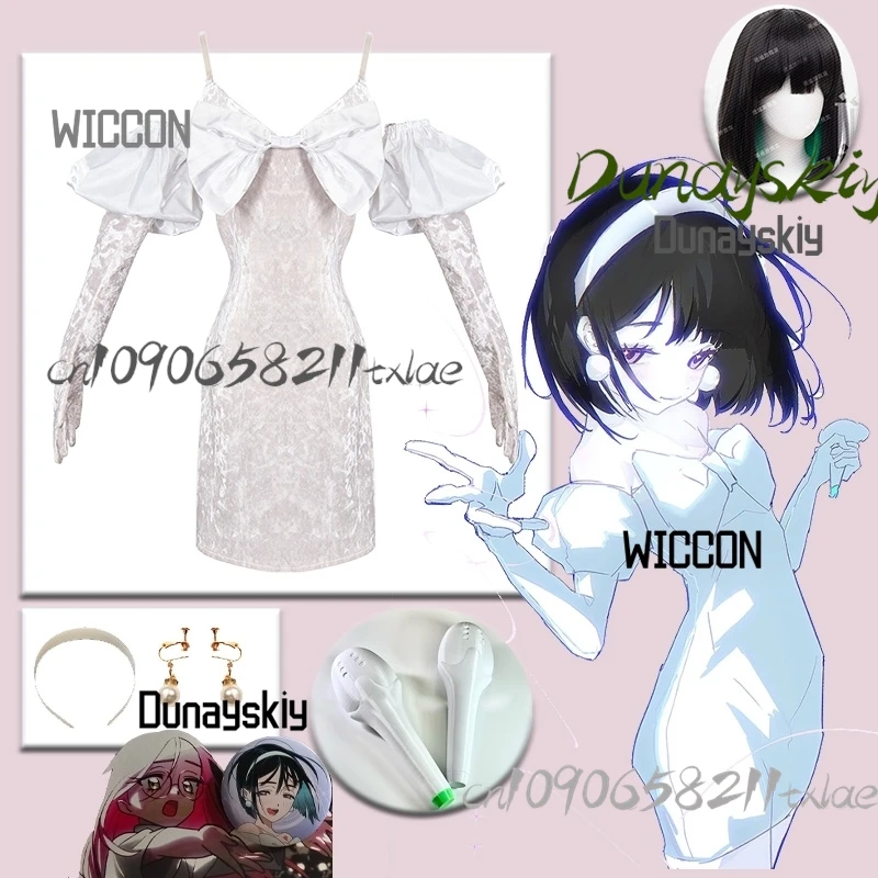 

Alien stage NEW SUA MIZI jirai kei lolita dress high quality sexy women's cosplay costume wig accessions Halloween cosplay