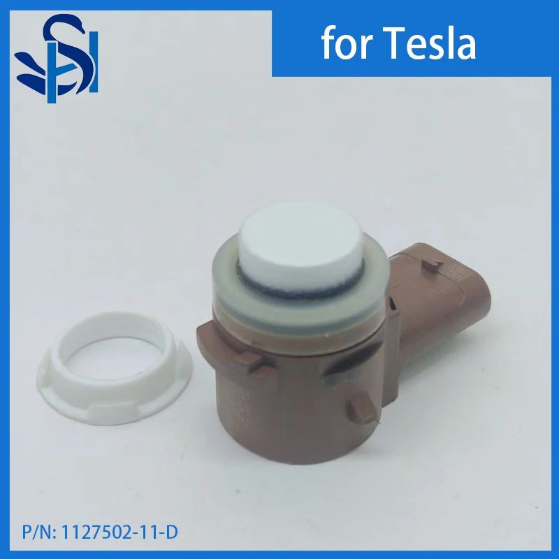 1127502-11-D PDC Parking Sensor Bumper Ultrasonic Radar Color Pearl white For Tesla 3 X S Y