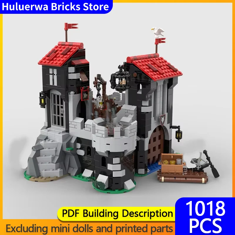 Popular Game Model MOC Building Bricks Scene Trap Wharf Murder Cave Modular Technology Gifts Holiday Assemble Children Toys Suit