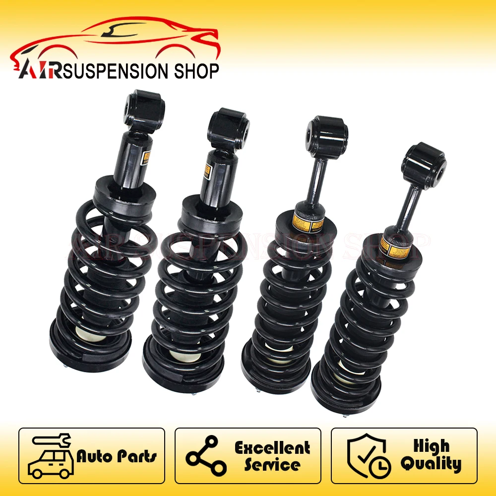 Front Rear Coil Spring Shock Absorber Assembly Uncharged For Lincoln Navigator 2003-2005 Ford Expedition 2003-2005 3L1Z18125AA