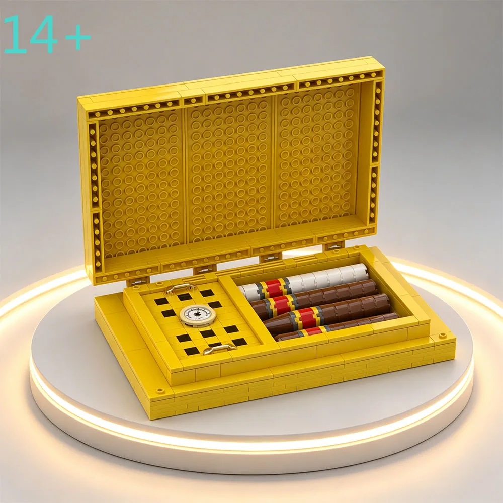 The Cheapest 378 pcs/318 pcs of brand humidor and cigarette model kit. Collection display ornaments are suitable for gifts. - view 2
