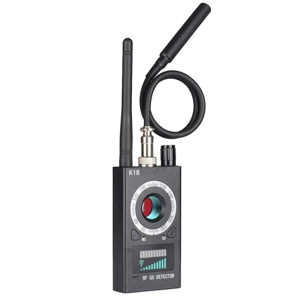 Detector inalámbrico K68, cámaras Wifi, Audio GSM, dispositivos GPS, Detector, cámara espía oculta/dispositivo de absorción, escáner, detección de señal CDMA