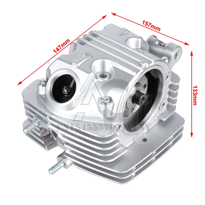 Motorcycle 63mm cylinder head is suitable for Loncin CB250 air-cooled off-road all-terrain vehicle four-wheel motorcycle