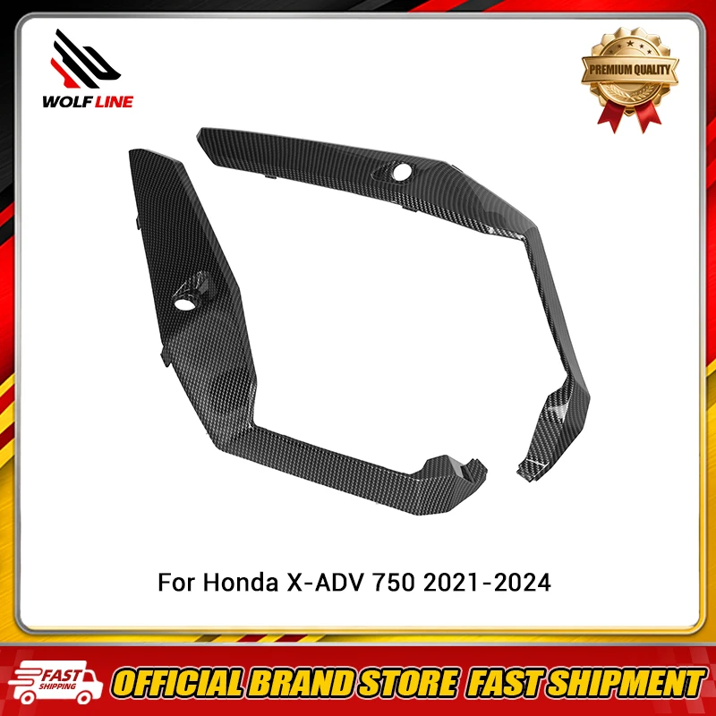 WOLFLINE Driver Lower Side Foot Pedal Step Cover Fairing For Honda X-ADV 750 2021-2024 Motorcycle Frame Bodywork Protector