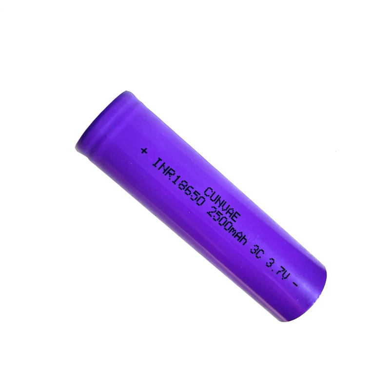 18650 Battery 3.7v 25f 2500mah IMR18650 INR18650 ICR18650 3.7 Volt Li-ion Battery for Electric vehicle battery, power battery