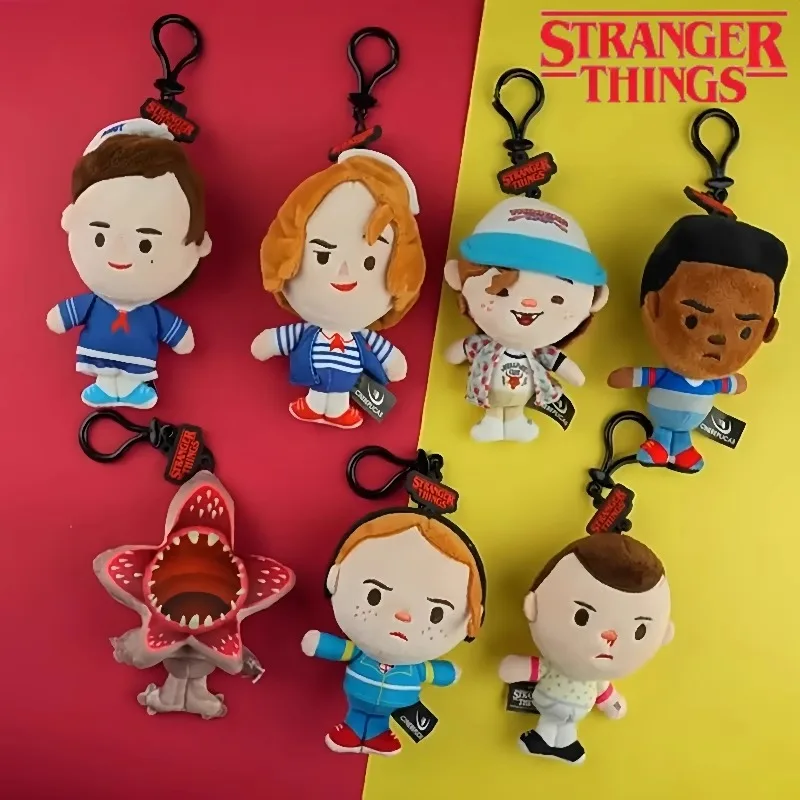 

Authentic Cinereplicas Stranger Things Plush Doll Keychain Bag Charm Toy Collectible Official merchandise Stuffed Animal