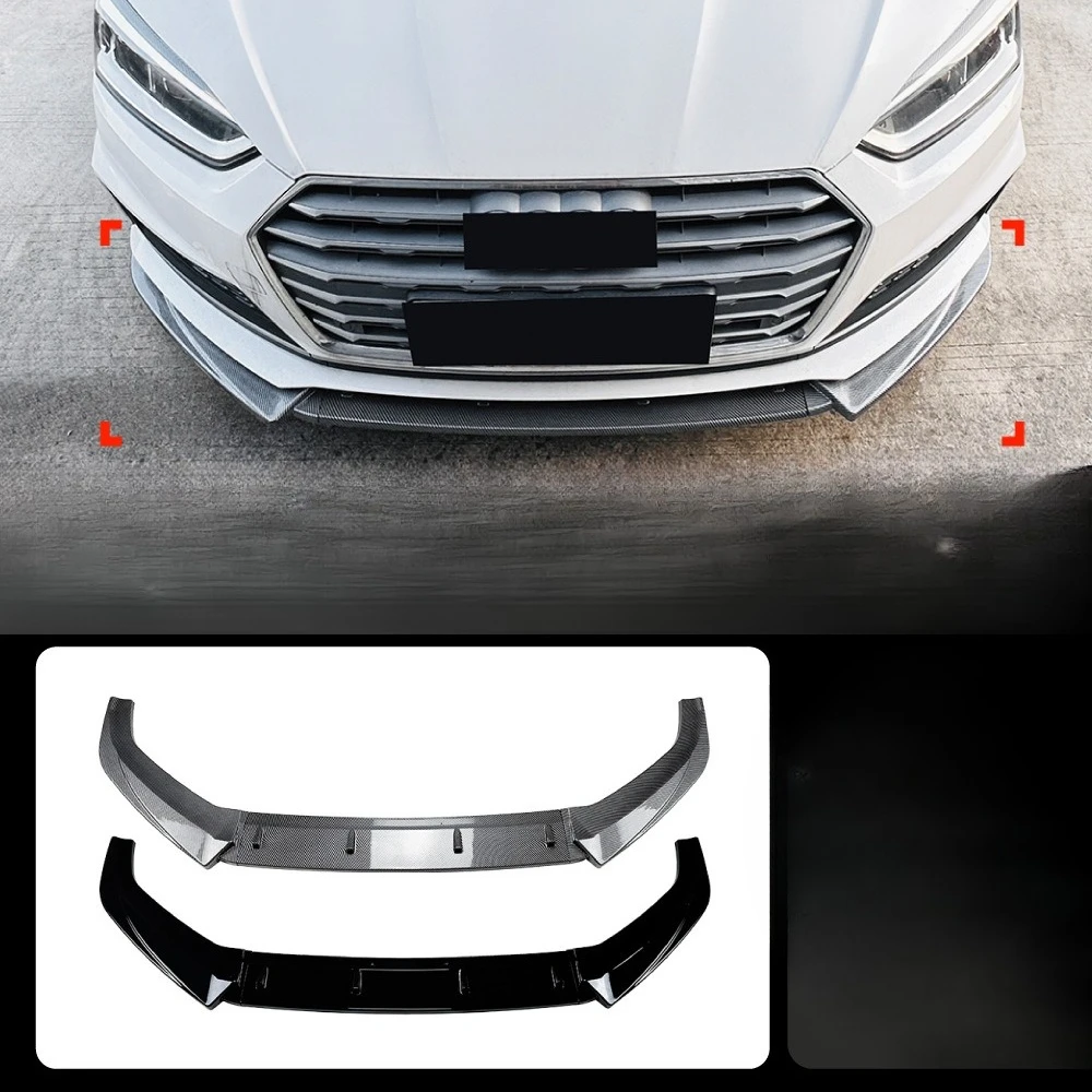 

For 2017-2020 Audi A5 S5 Sline F5 Front Bar Front Lip Front Shovel Surround Modified Accessories