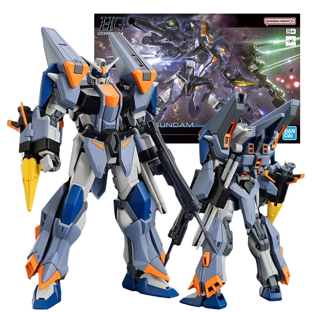 Bandai Genuine Figure Gundam Model Kit Anime Figures HGCE 1/144 Duel Blitz Gundam Collection Gunpla Action Figure for Boys Toys