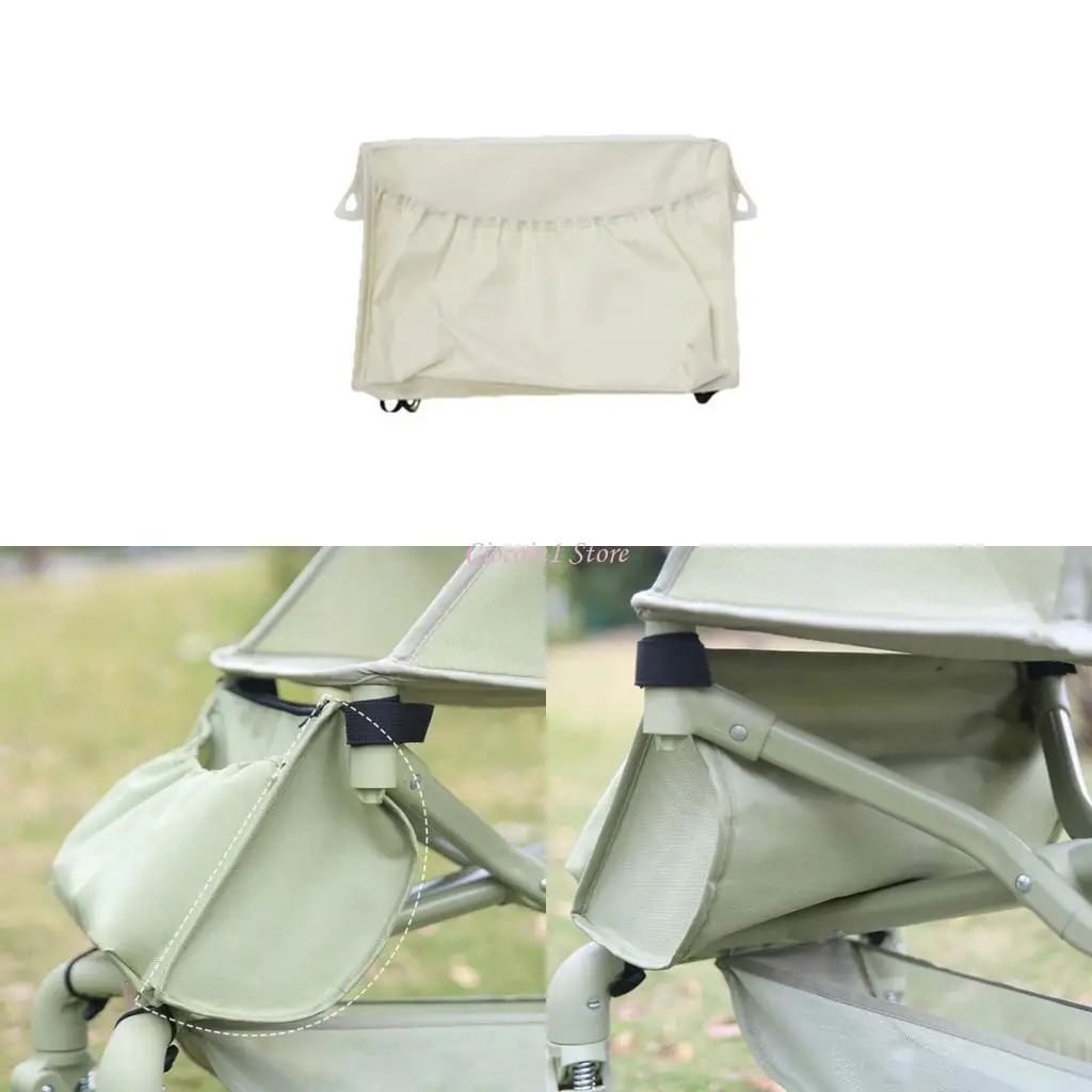 

Y1UB Expand Strollers Storage Space Baby Essential Organizers Bag Baby Feet Holder