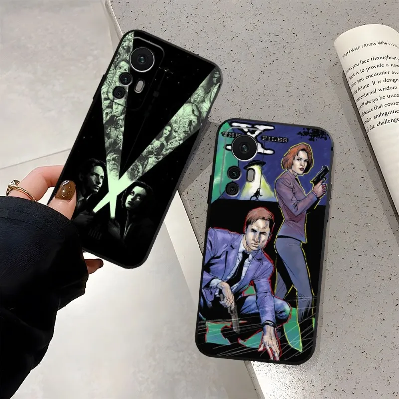 The X Files TV Phone Case Shell For Redmi Note 12S 12 11 10 7 8 9 T 10A A2 Pro Plus Back Silicone Cover